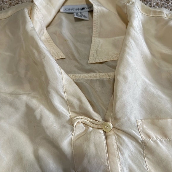 Vintage Jonathan Martin 100% silk blouse in size small - Picture 11 of 11
